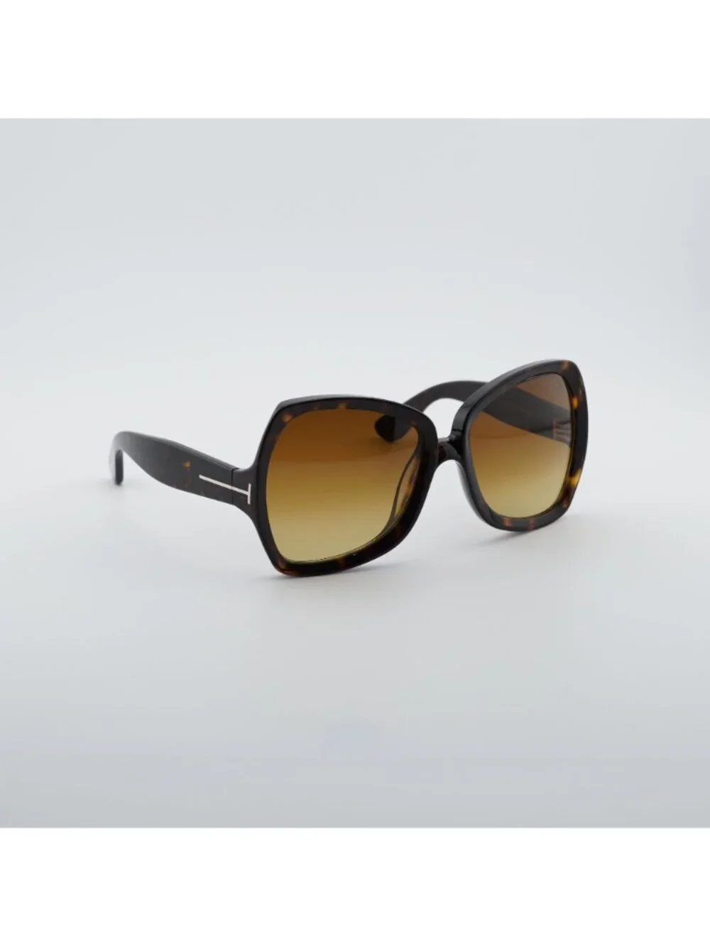 Tom Ford Jerry FT1222 52F Sunglasses Havana Butterfly Frame, Brown Lenses